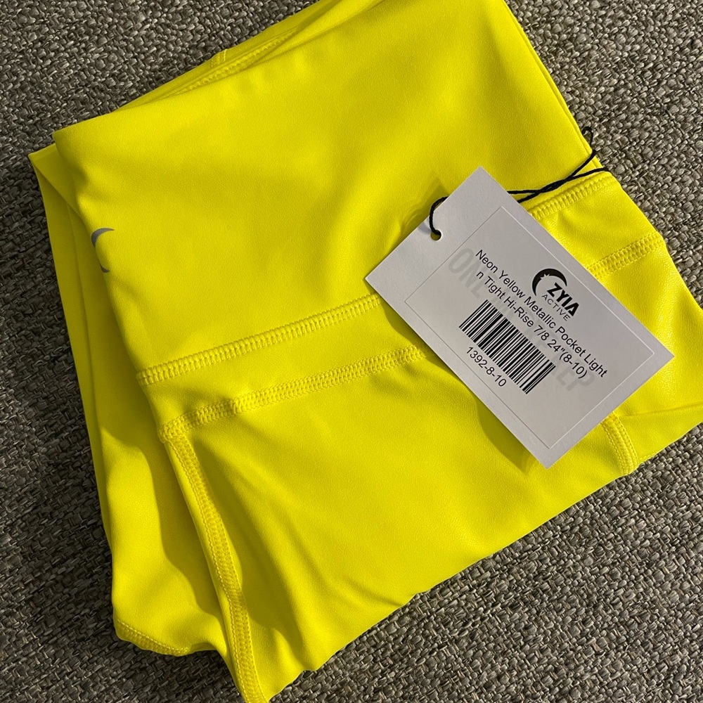 Zyia Neón Yellow Metallic 7/8